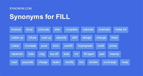 filled in synonym|fill in other words.